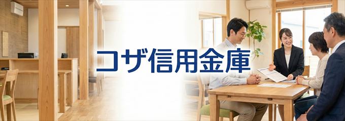 「コザ信用金庫」の不動産担保ローン
